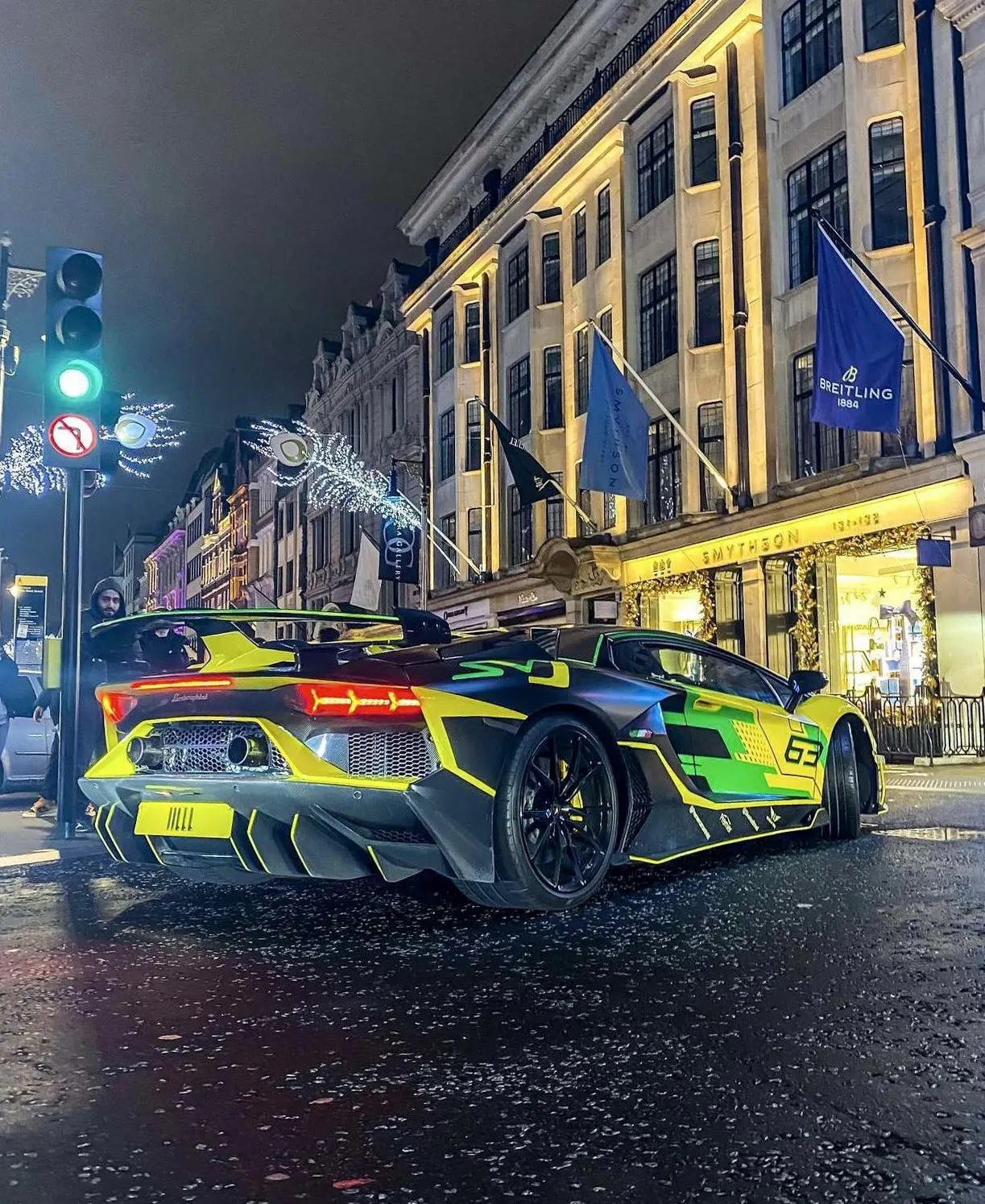 Lamborghini Aventador SVJ 63 Race Livery Wrap in Birmingham