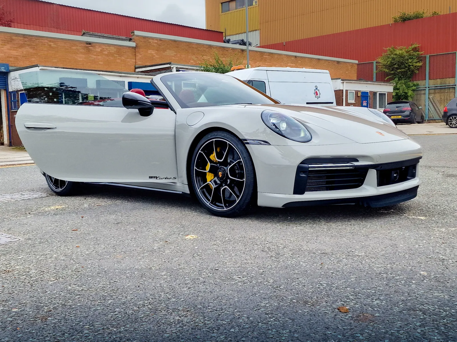Porsche 911 Turbo S with full body paint protection film