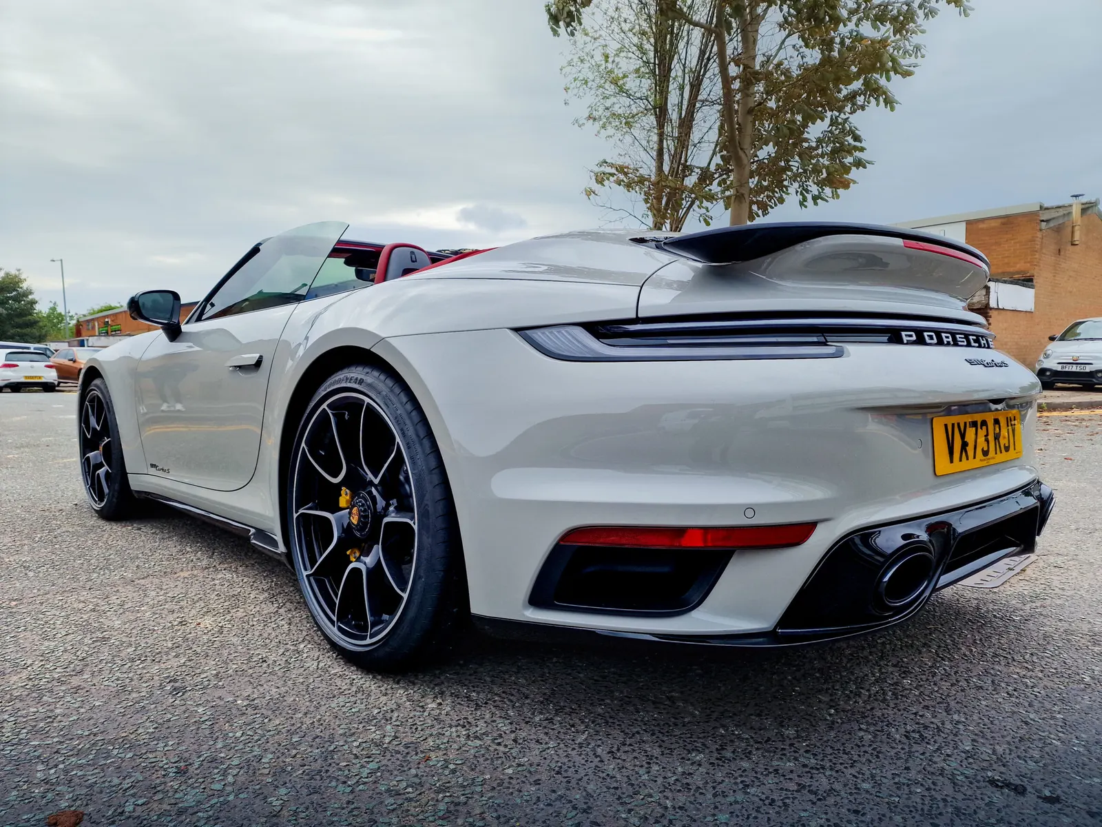 Porsche 911 Turbo S rear with full body paint protection film