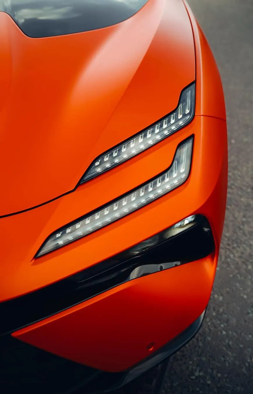 Lotus Emeya Burnt Orange Colour Change Wrap Birmingham