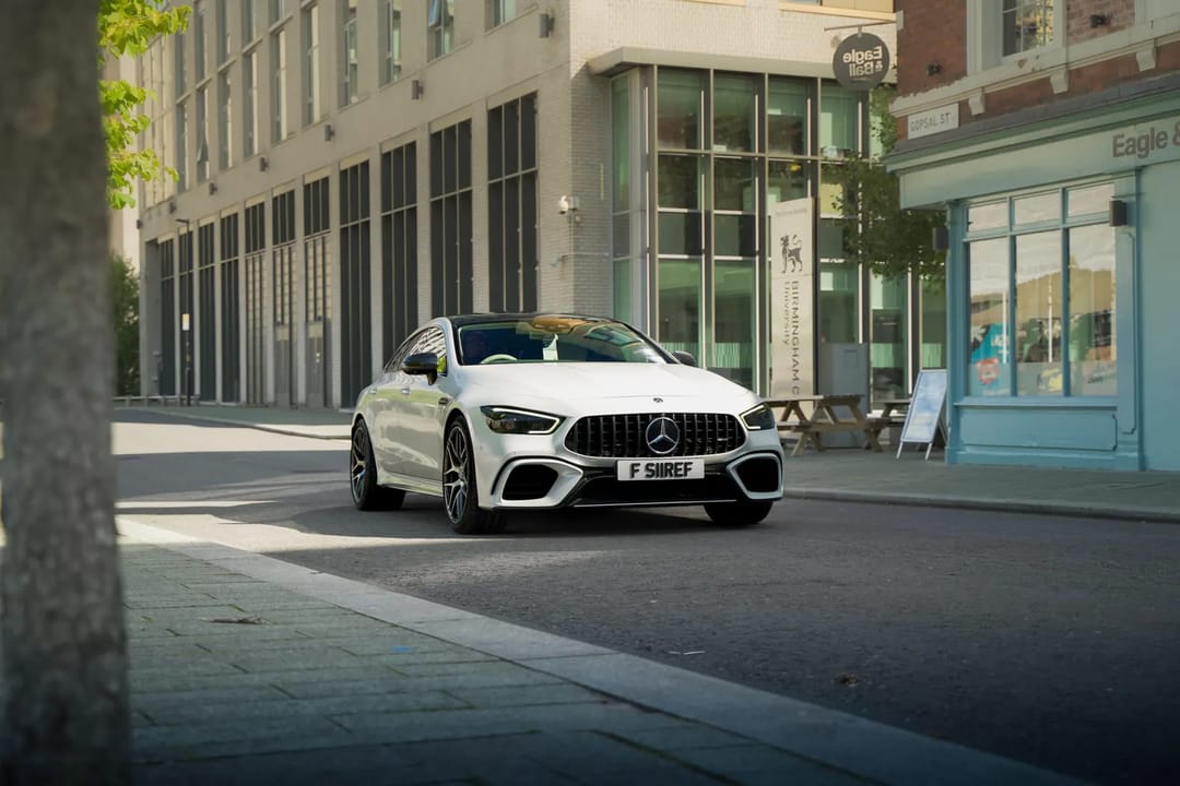 Mercedes-AMG GT 63 S Oracal Crystal White Wrap Birmingham