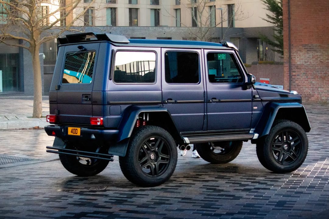 Mercedes-Benz G63 Matt Trenton Blue Colour Change Wrap Wrapart Birmingham