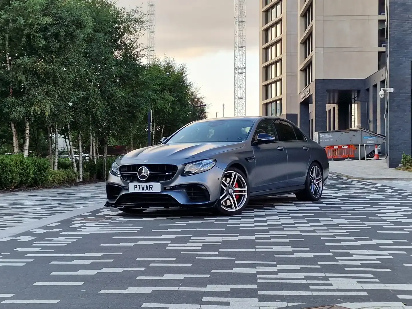 Mercedes Benz E63s Satin Paint Protection Film Services available from Wrapart in Birmingham